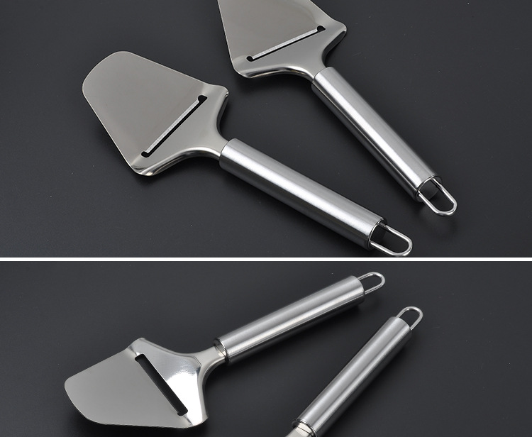 厂家批发 不锈钢芝士铲 披萨铲 奶酪蛋糕铲 煎铲斜铲刀厨房用具