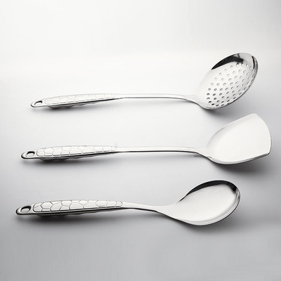 供应烹饪勺铲 全不锈钢厨具套装 礼品厨具七件套 厨房用具批发0