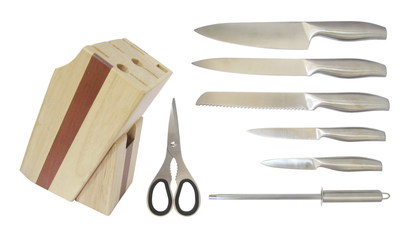 出口产品 KH0056 优质不锈钢 空心柄 厨房套刀6件套 厨房用具厂家价格|出口产品 KH0056 优质不锈钢 空心柄 厨房套刀6件套 厨房用具图片|出口产品 KH0056 优质不锈钢 空心柄 厨房套刀6件套 厨房用具批发_百卓采购网